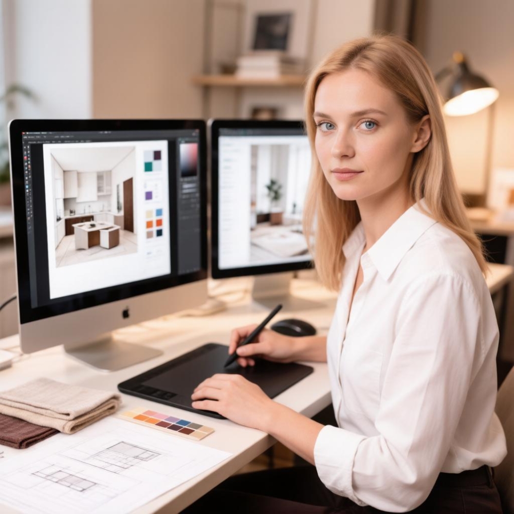 Adobe Photoshop для дизайнера интерьера